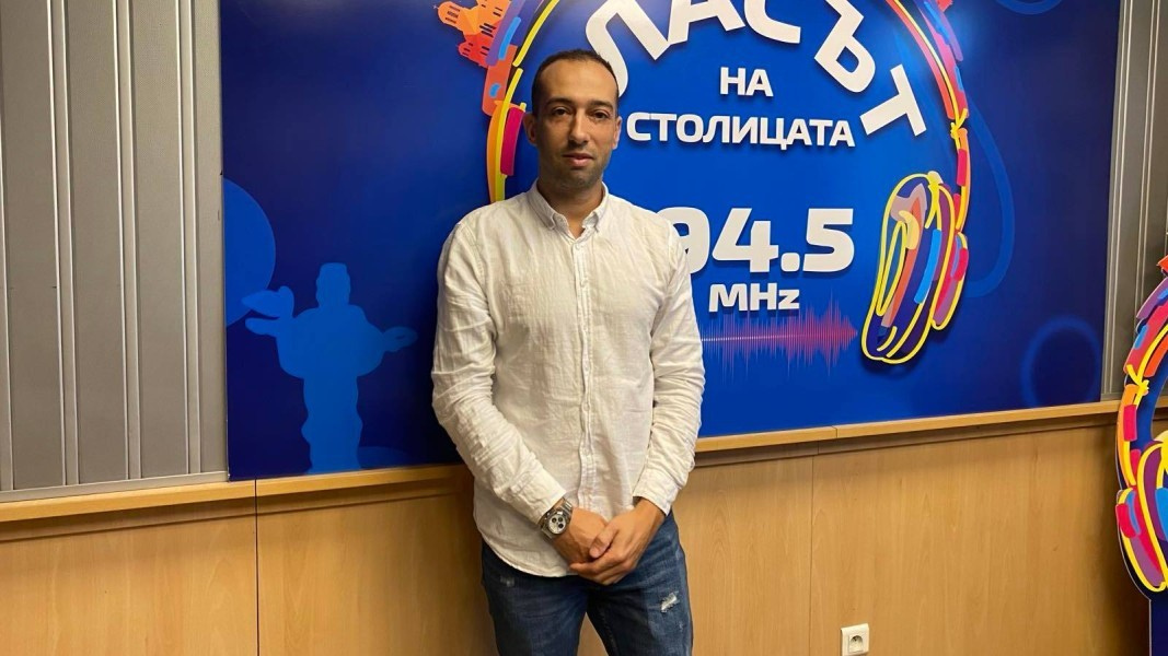 Кирил Григоров в студиото на БНР